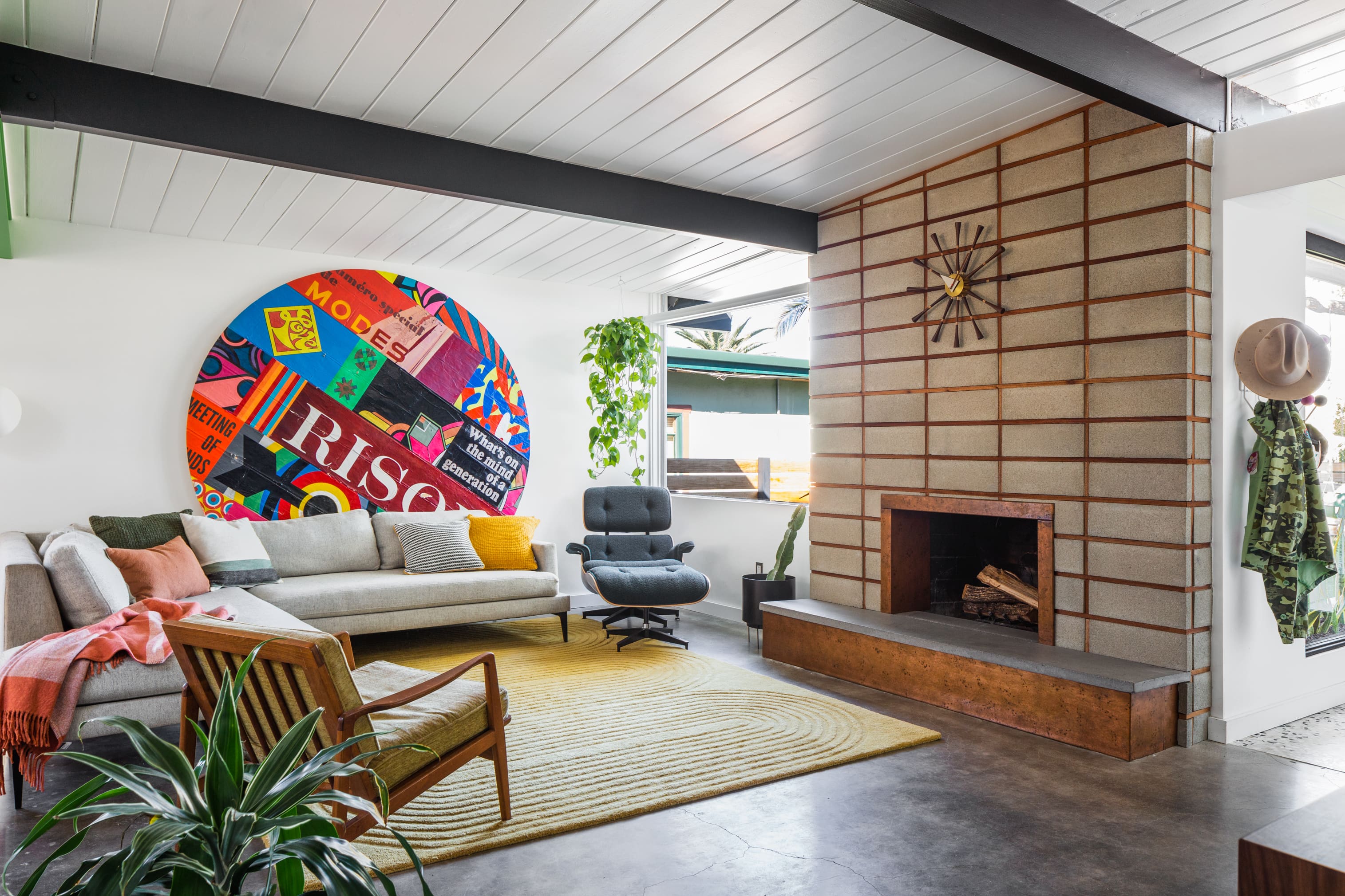 View of Fireplace | Apartment Therapy